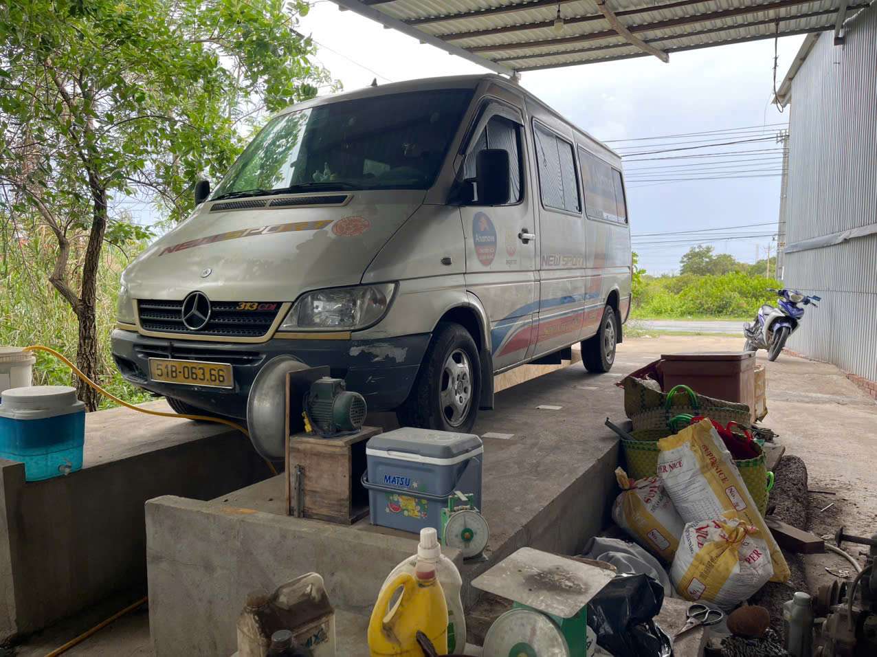 BÁN XE MERCEDES SPRINTER ĐỜI 2007 – MÁY DẦU