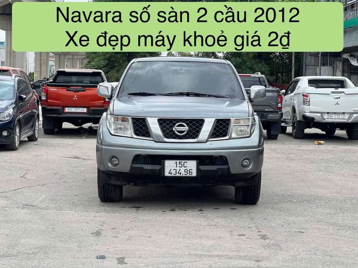 Nissan Navara MT 2 cầu 2012