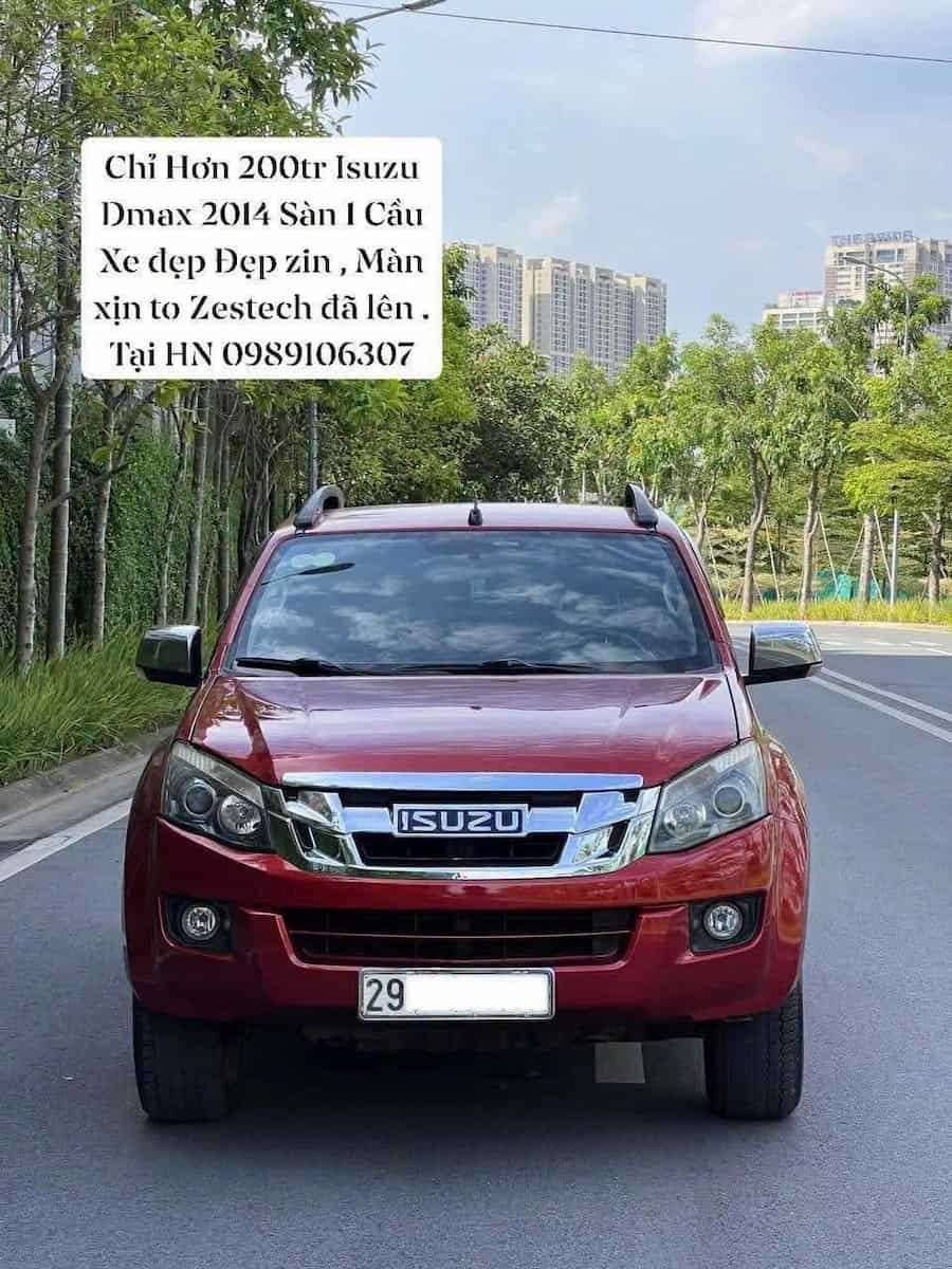 Bán xe Isuzu D-Max 2014