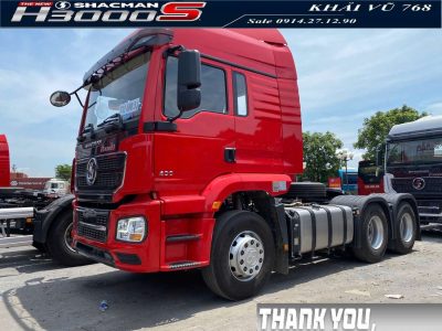 Bán xe đầu kéo 2 cầu Shacman 400hp H3000S