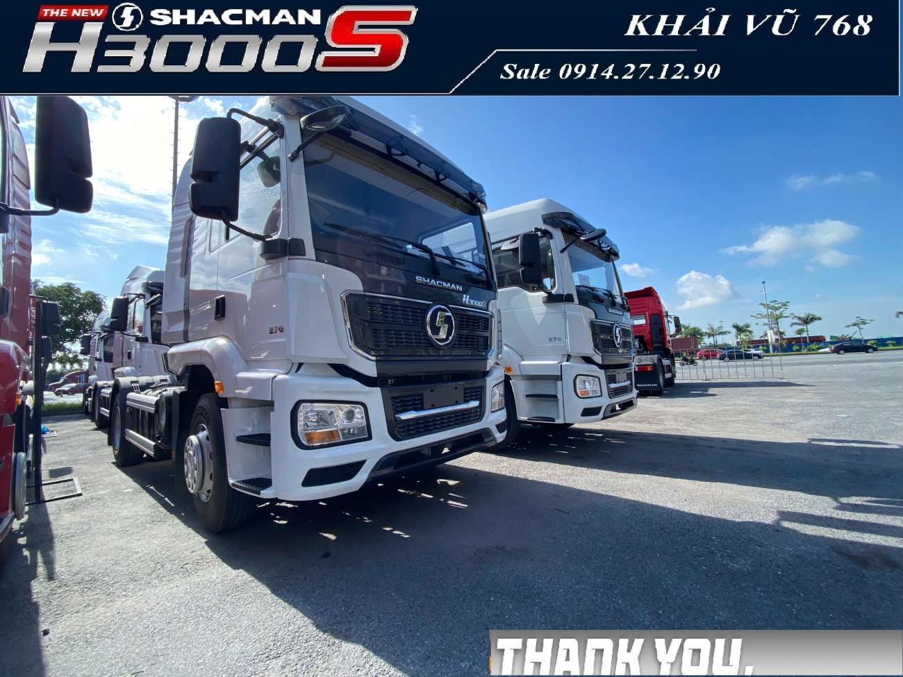 Bán xe đầu kéo Shacman 270hp